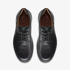 Clarks Un Brawley Lace Black Leather Best