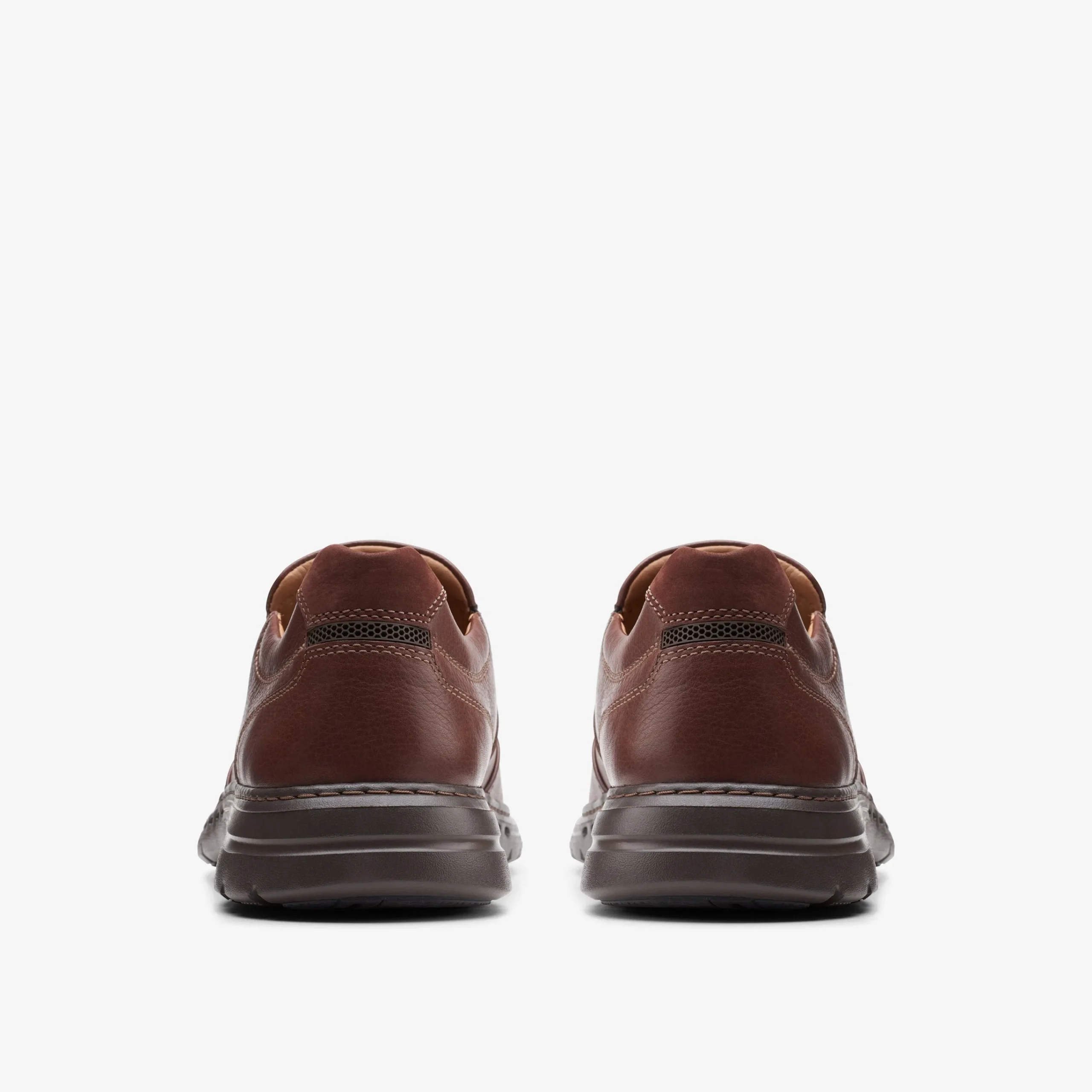 Clarks Un Brawley Step Mahogany Leather Flash Sale