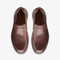 Clarks Un Brawley Step Mahogany Leather Flash Sale