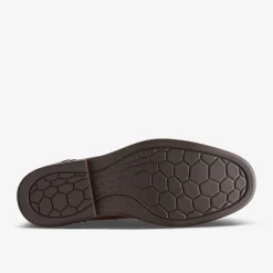 Clarks Un Hugh Step Brown Leather Shop