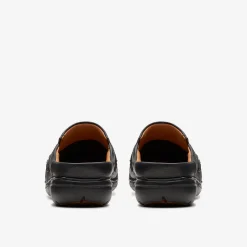 Clarks Un Loop Ease Black Leather Outlet