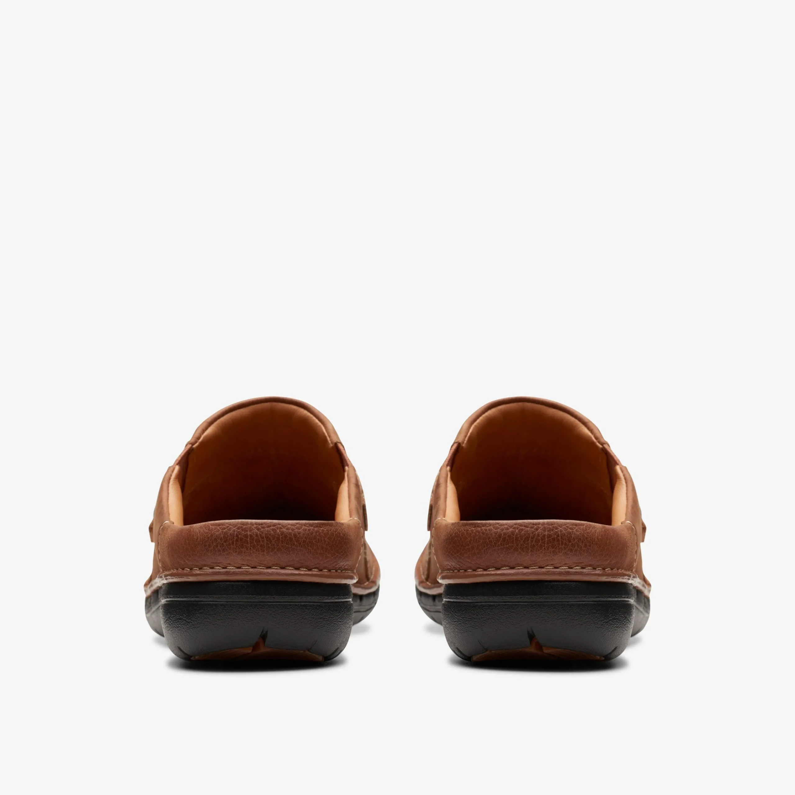 Clarks Un Loop Ease Dark Tan Leather Outlet