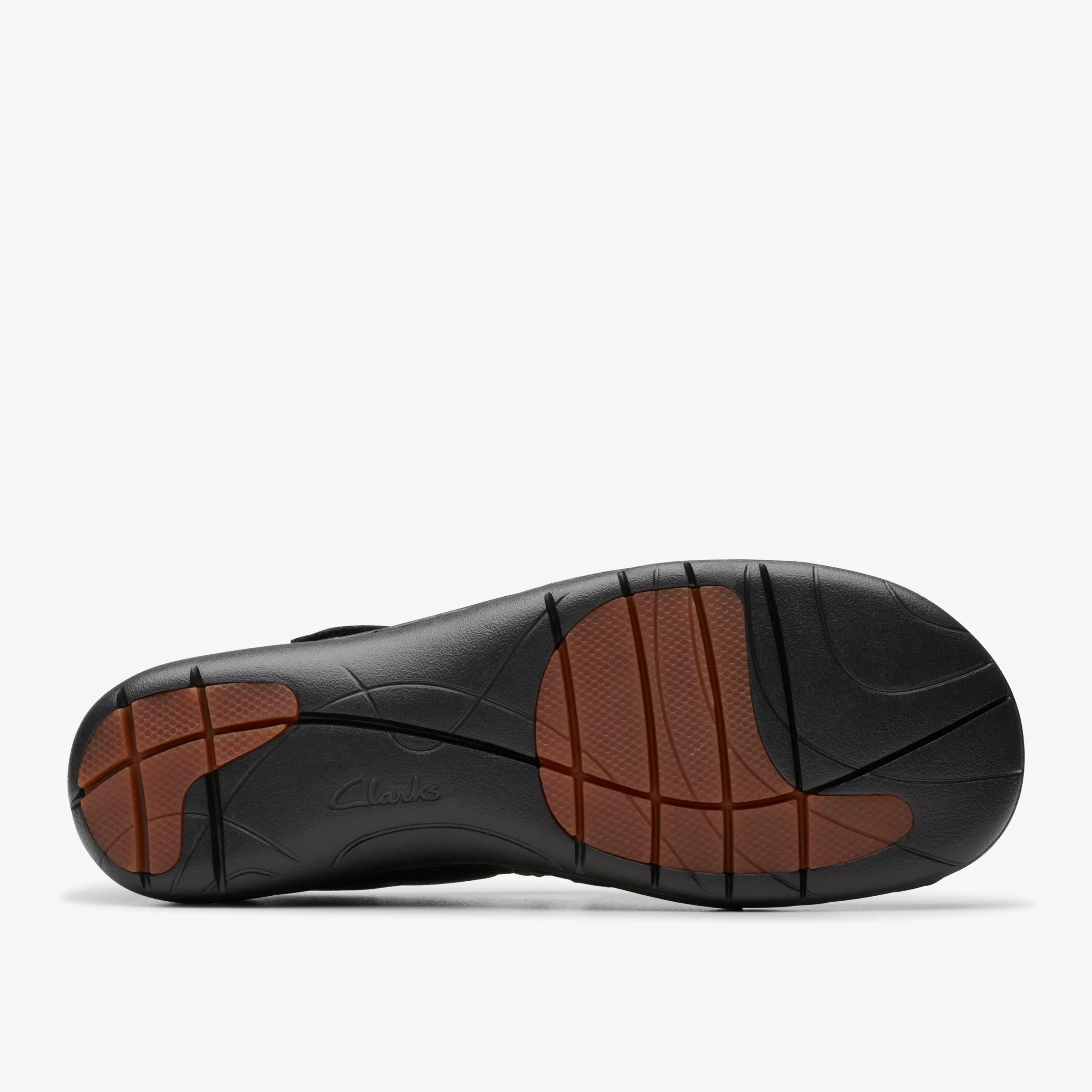 Clarks Un Loop Strap Black Leather Flash Sale