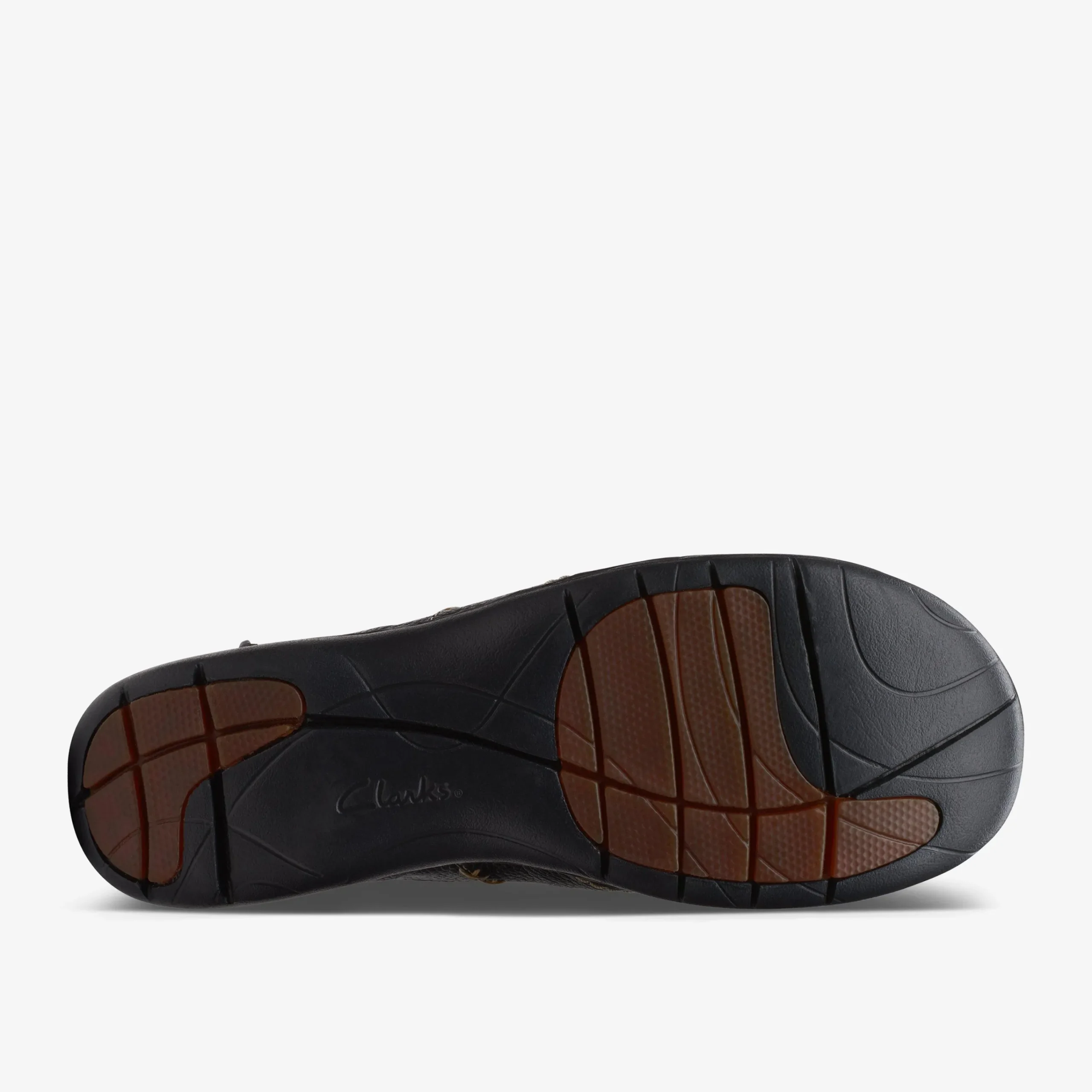 Clarks Un Loop Stride Black Leather Cheap