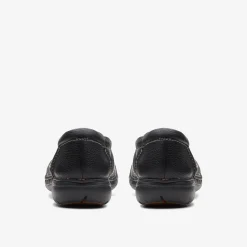 Clarks Un Loop Stride Black Leather Cheap