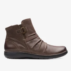 Clarks Un Loop Top Dark Brown Outlet