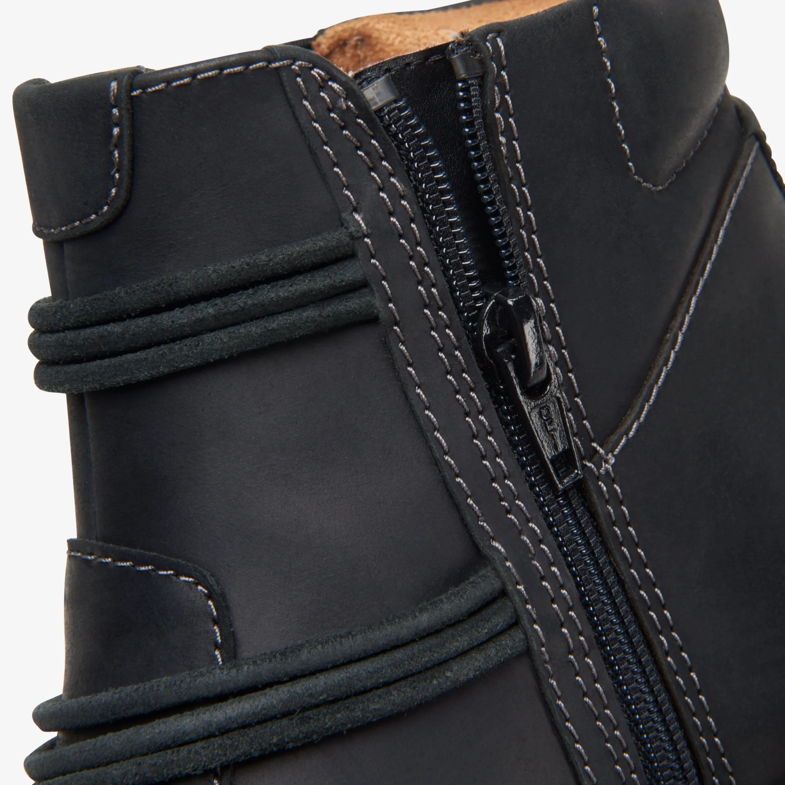 Clarks Un Loop Up Black Leather Shop