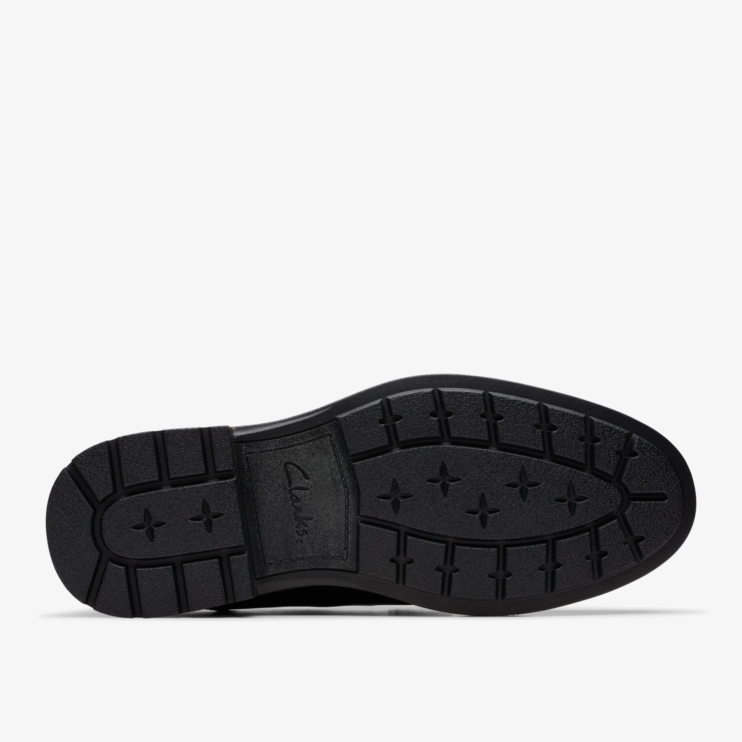 Clarks Un Shire Step Black Leather Outlet