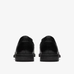 Clarks Un Shire Step Black Leather Outlet
