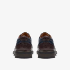 Clarks Un Shire Vibe Navy Combination Hot