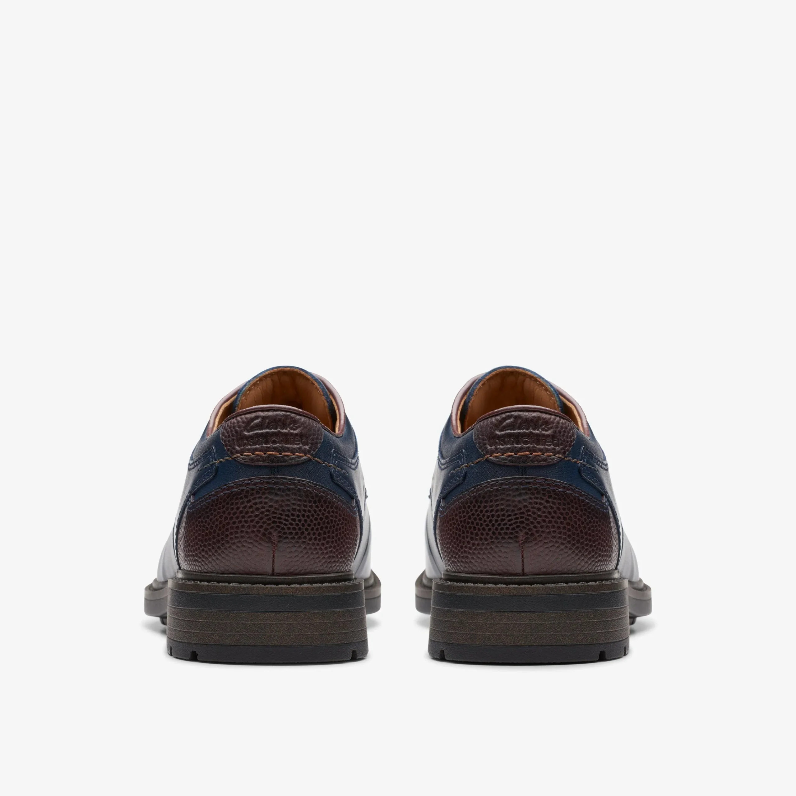 Clarks Un Shire Vibe Navy Combination Hot