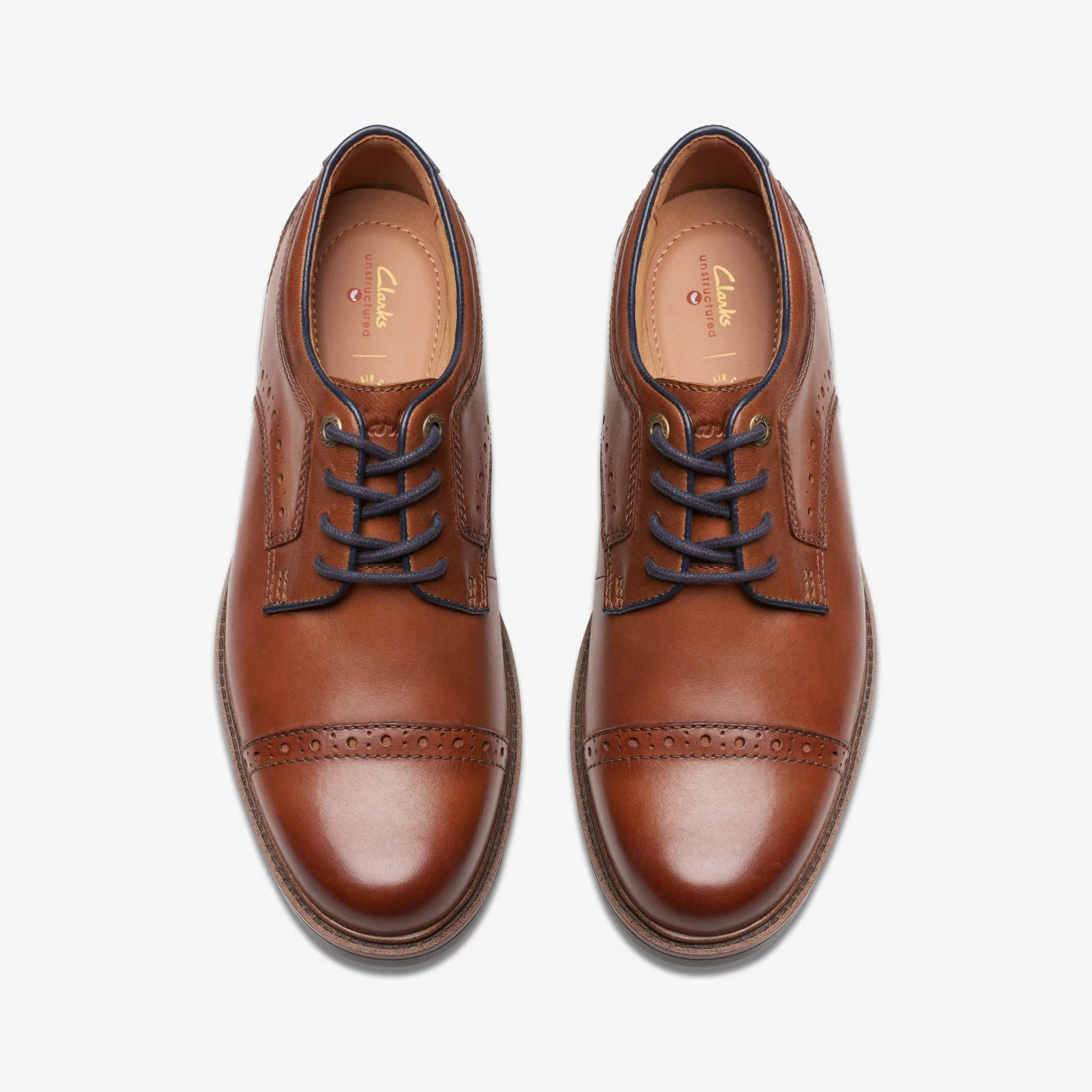 Clarks Un Shire Vibe Tan Combination Outlet