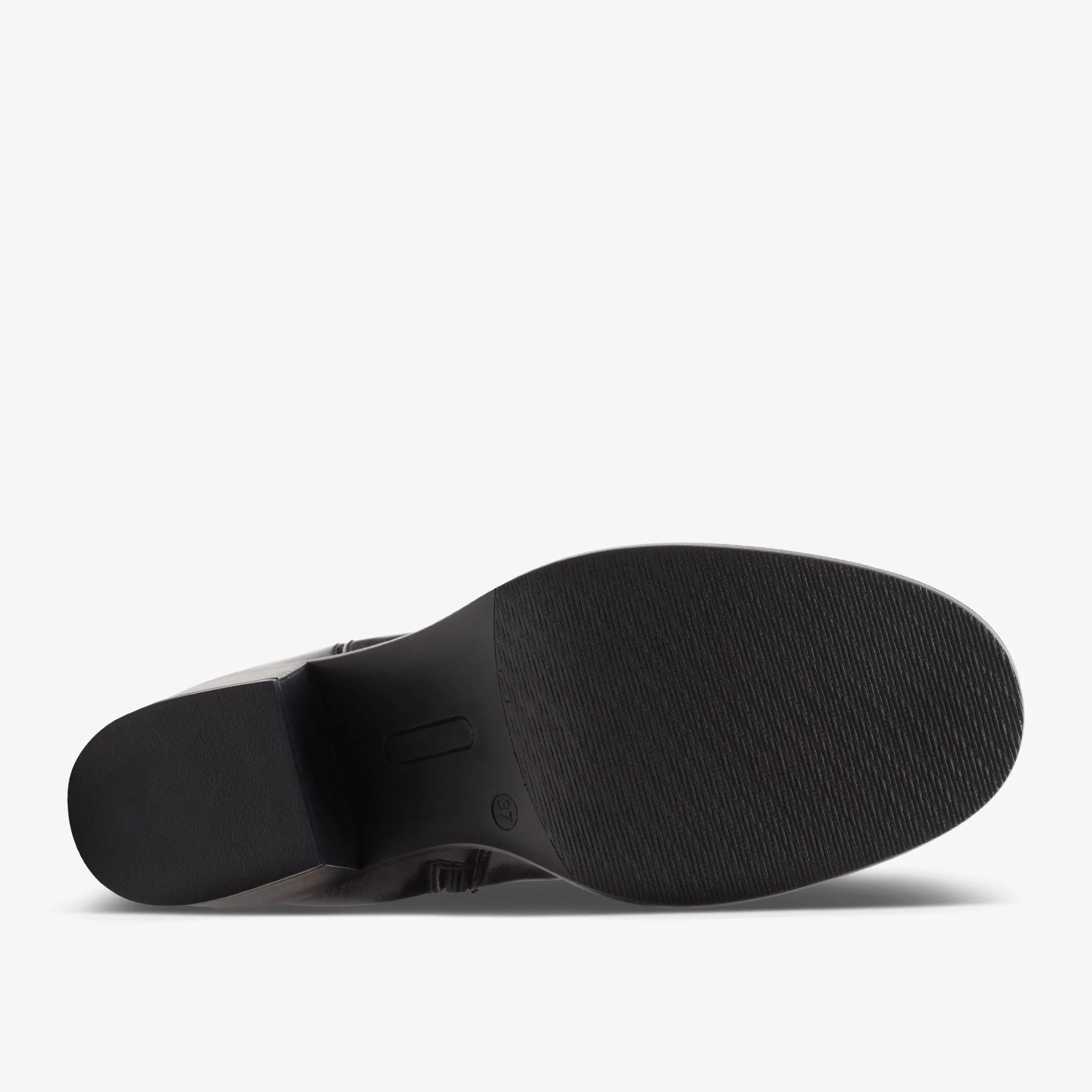 Clarks Valvestino Hi Black Leather Outlet