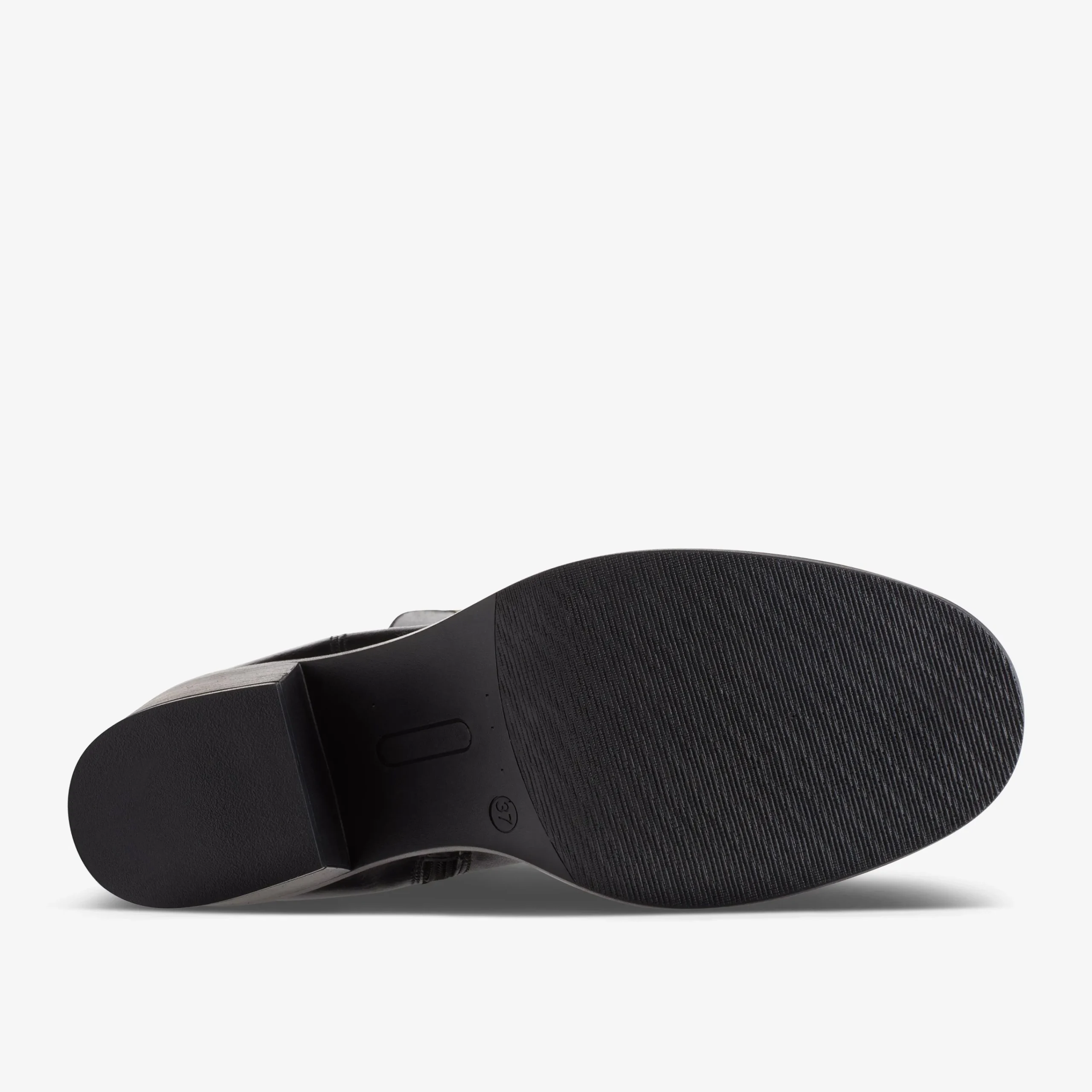 Clarks Valvestino Lo Black Leather Flash Sale