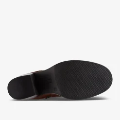 Clarks Valvestino Lo Dark Tan Leather Hot