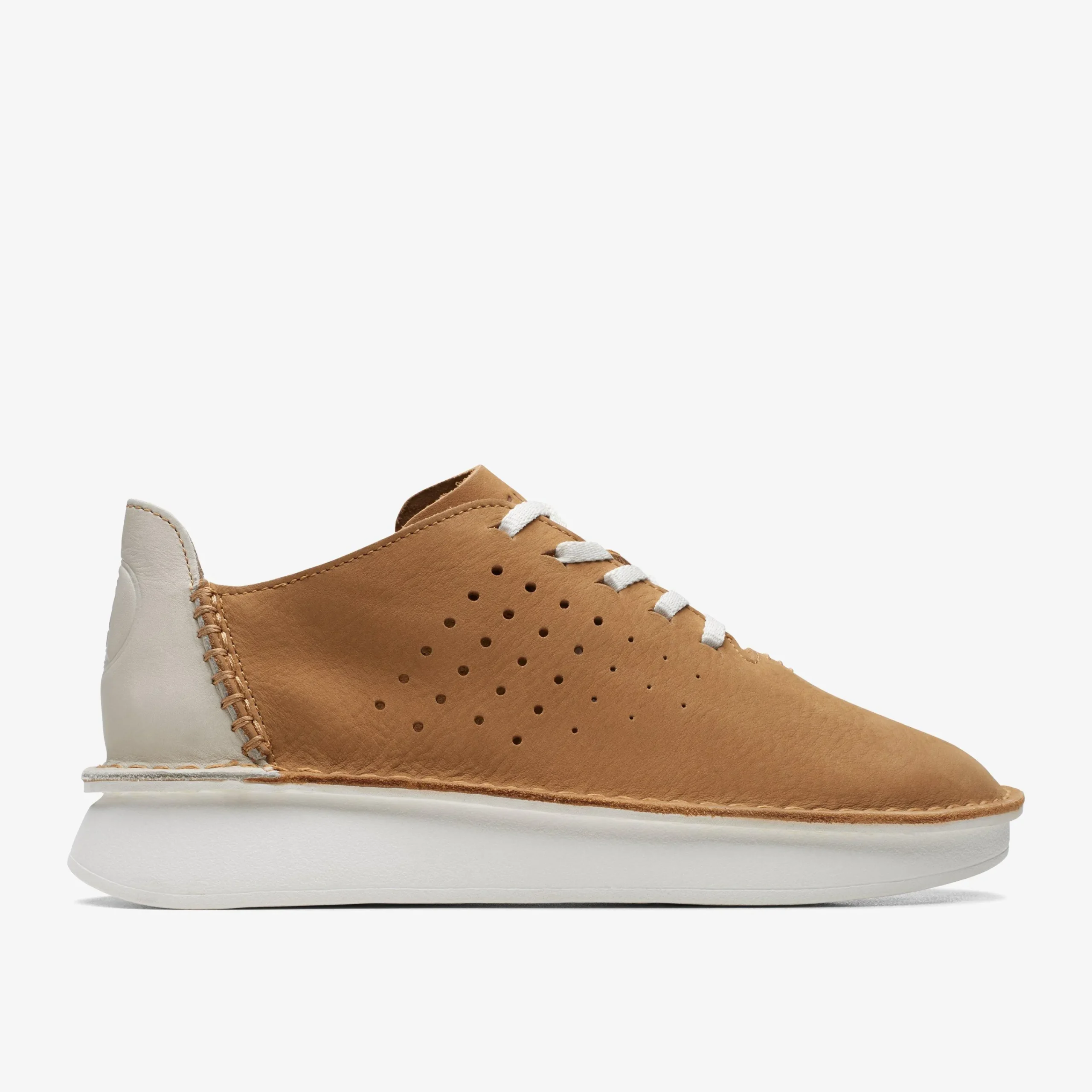 Clarks Velhill Etch Light Tan Combination Store