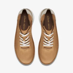 Clarks Velhill Etch Light Tan Combination Store