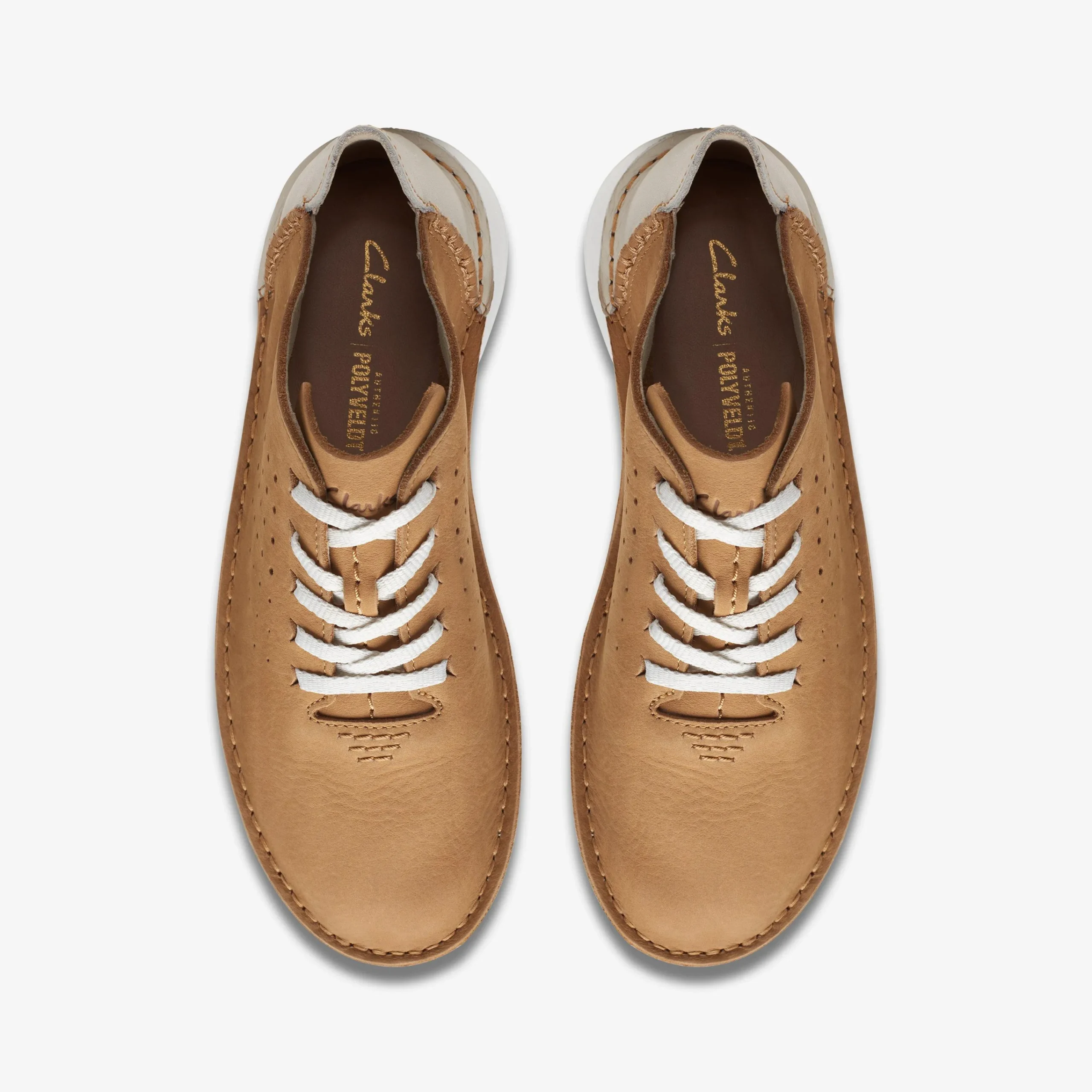 Clarks Velhill Etch Light Tan Combination Store
