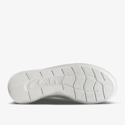 Clarks Velhill Etch Off White Combination Outlet