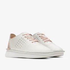 Clarks Velhill Etch Off White Combination Outlet