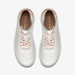 Clarks Velhill Etch Off White Combination Outlet