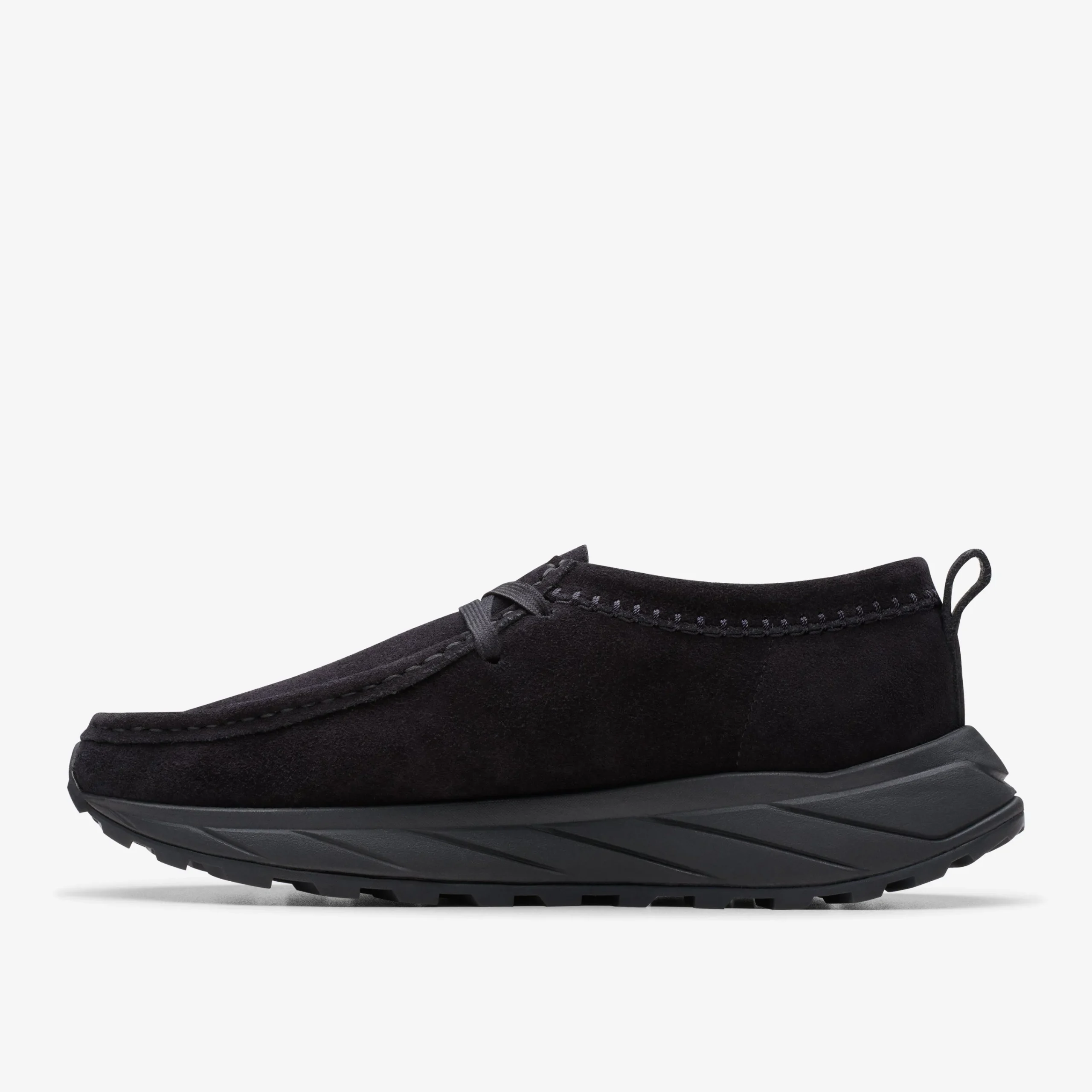 Clarks Walla Eden Lo Black Suede Fashion