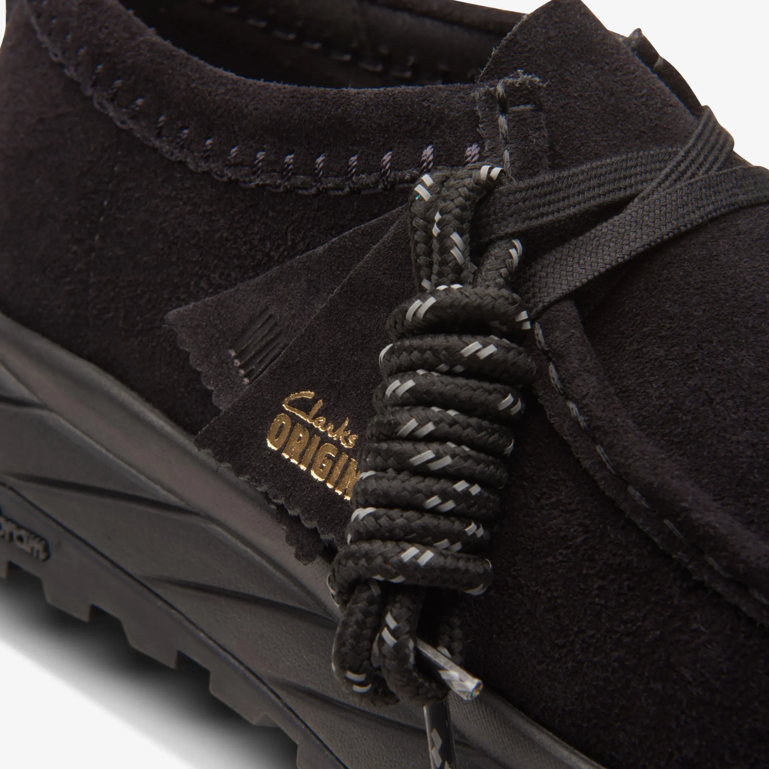 Clarks Walla Eden Lo Black Suede Fashion