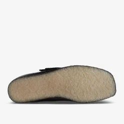 Clarks Wallabee Black Leather undefined Discount