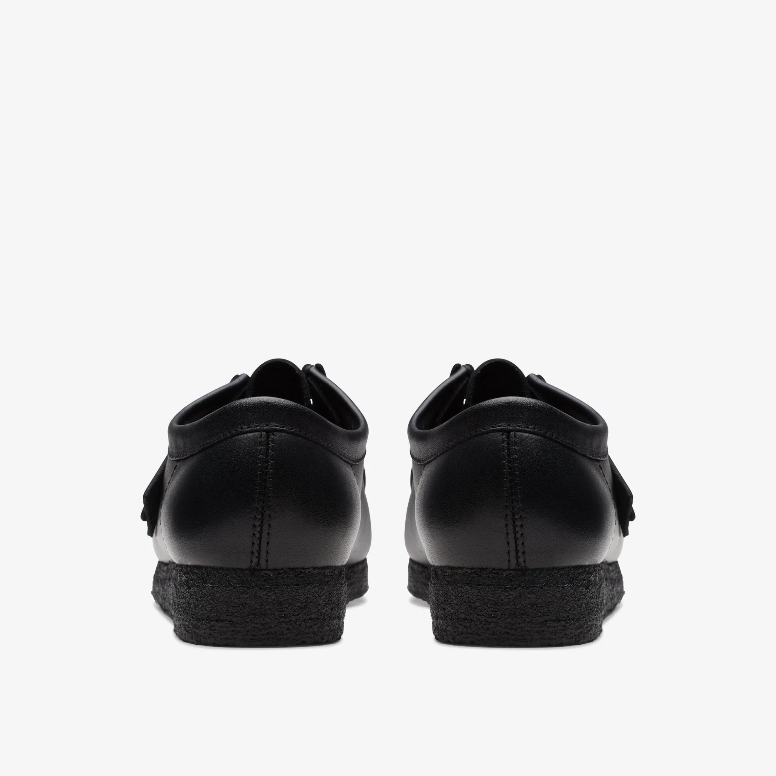 Clarks Wallabee Black Leather undefined Discount