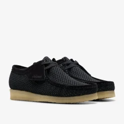 Clarks Wallabee Black Mesh Best Sale