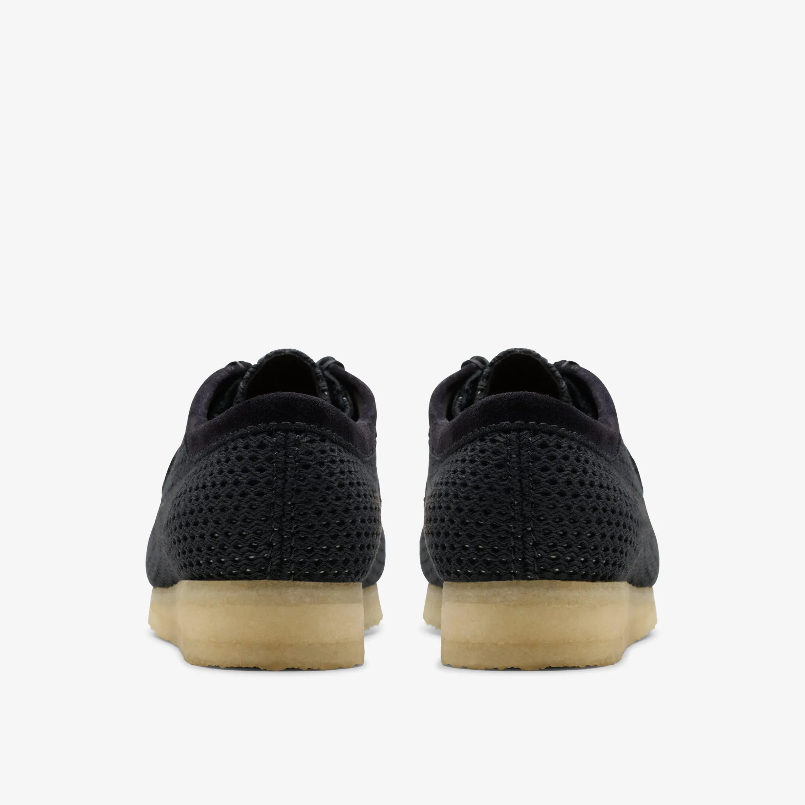 Clarks Wallabee Black Mesh Best Sale