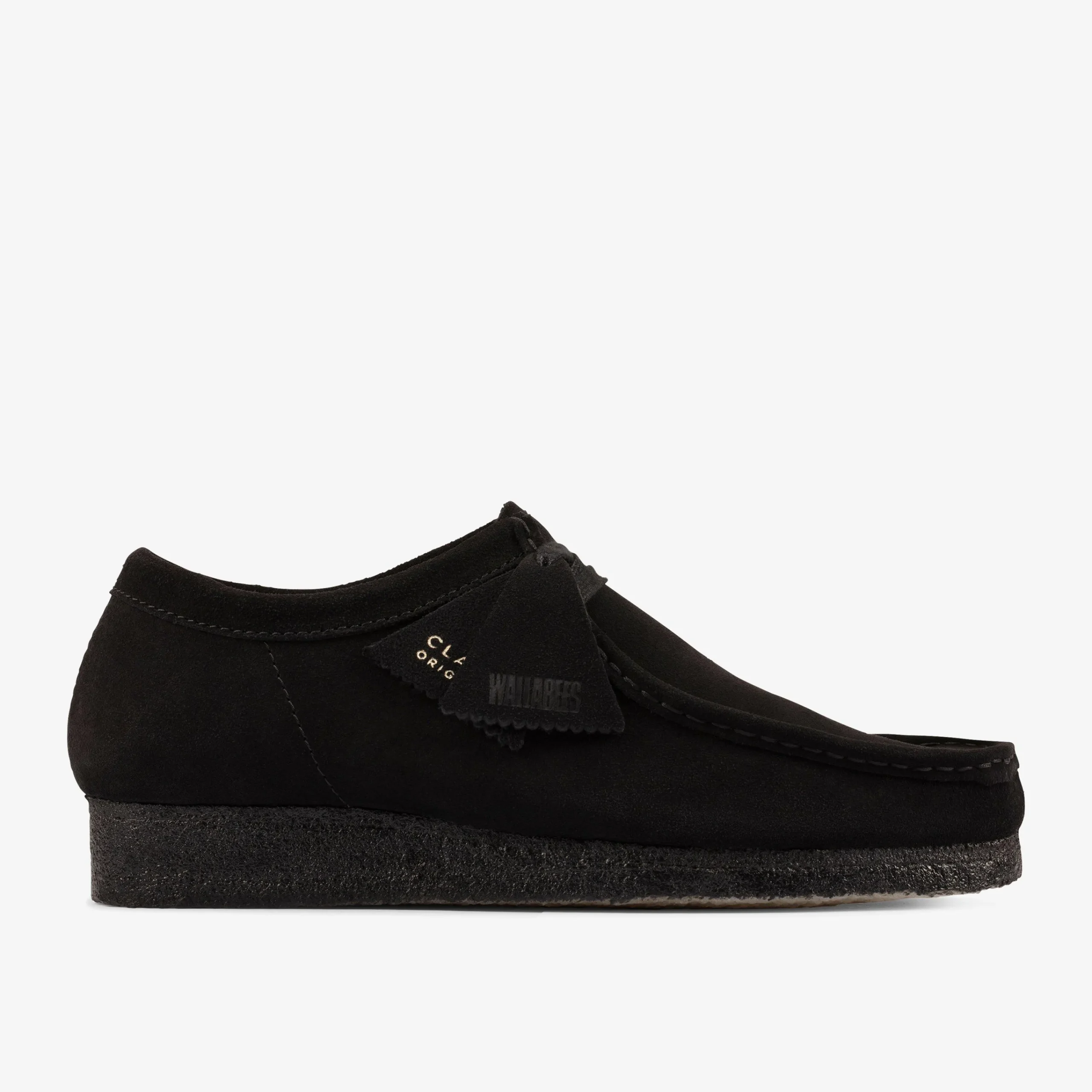 Clarks Wallabee Black Suede undefined Sale