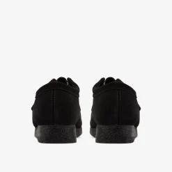 Clarks Wallabee Black Suede Discount
