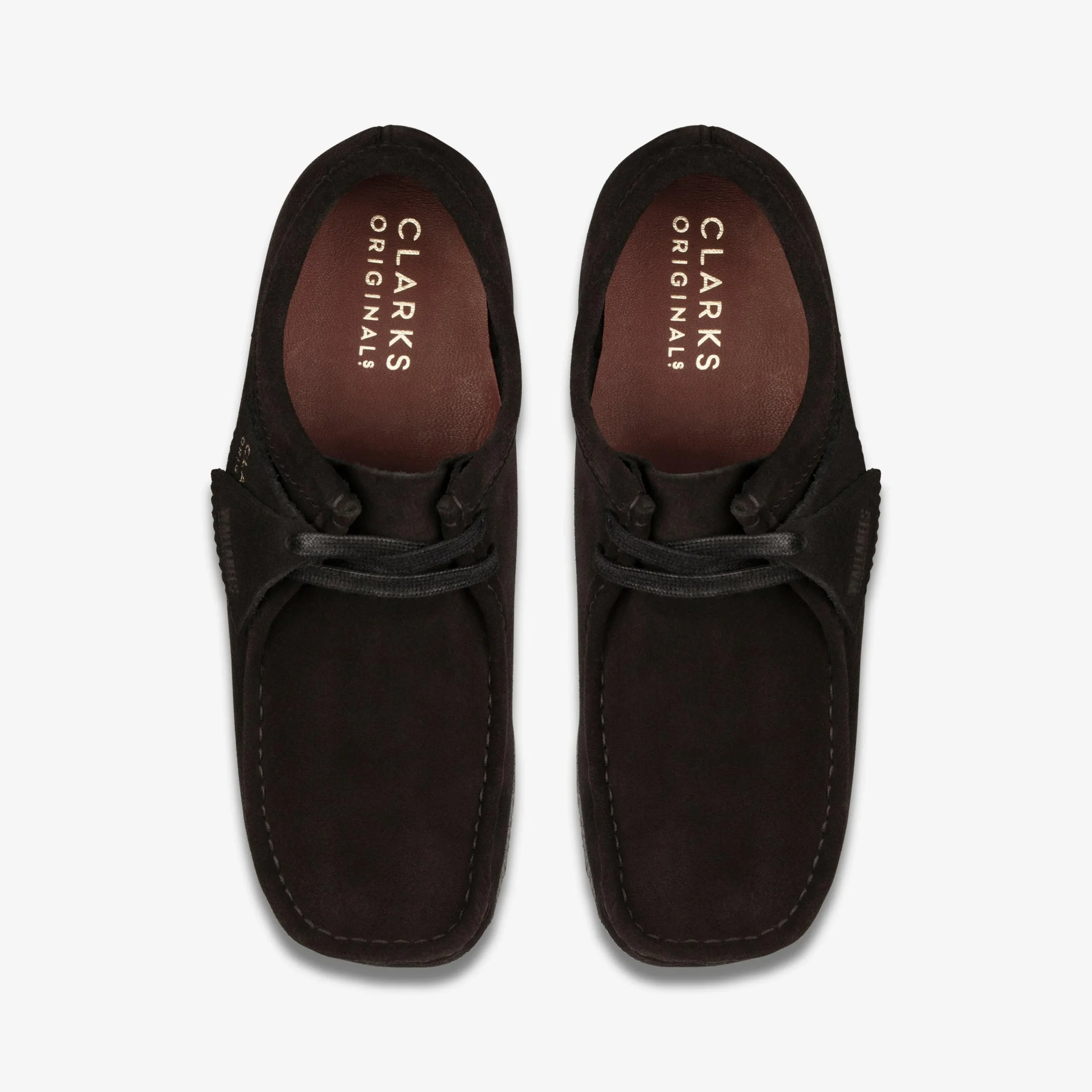 Clarks Wallabee Black Suede Discount