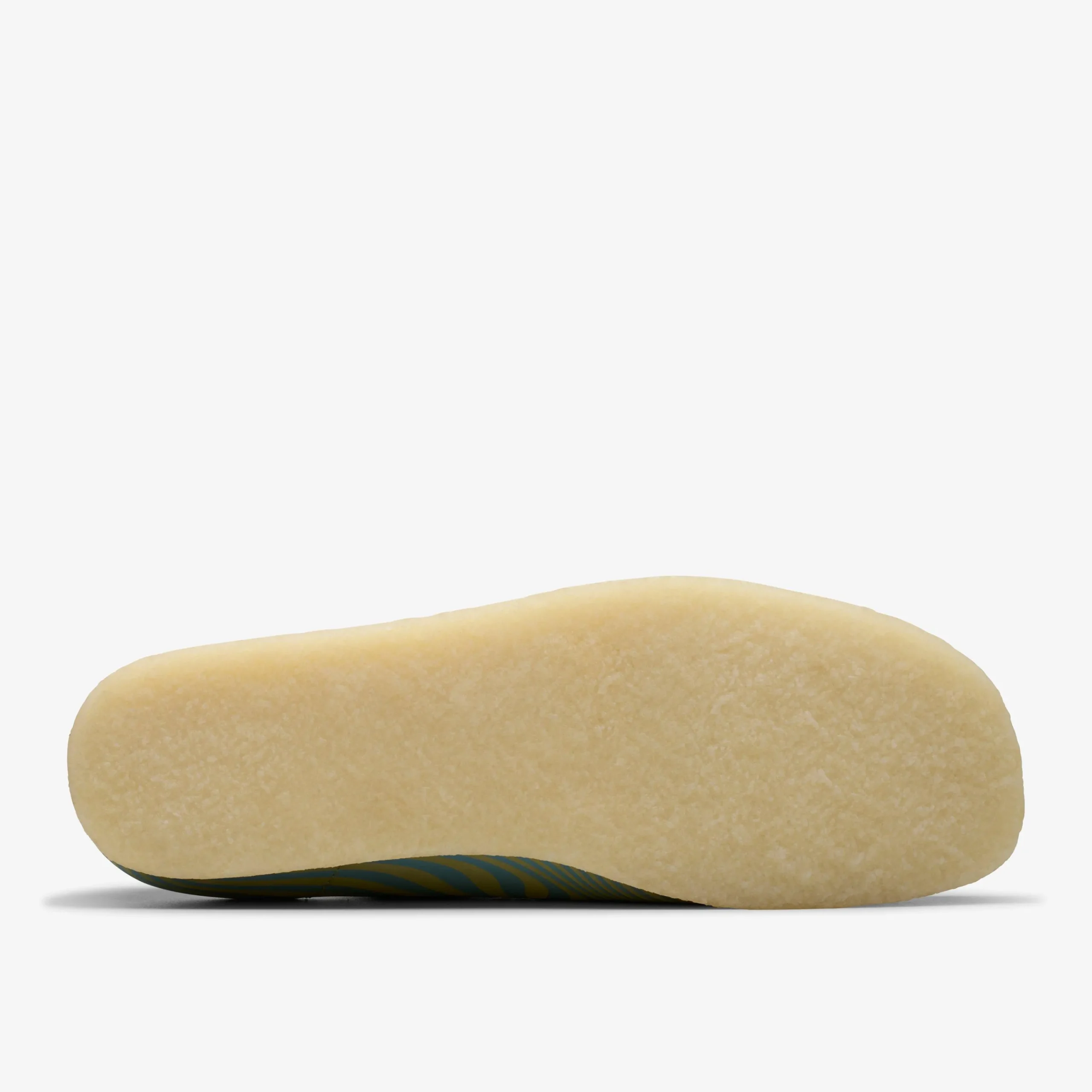 Clarks Wallabee Blue/Lime Print Shop