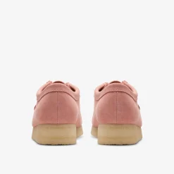 Clarks Wallabee Blush Pink Suede New