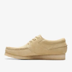 Clarks Wallabee Boat Maple Suede Outlet