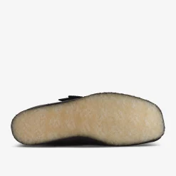 Clarks Wallabee Boot Black Leather Cheap