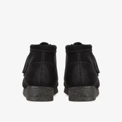 Clarks Wallabee Boot Black Suede Best