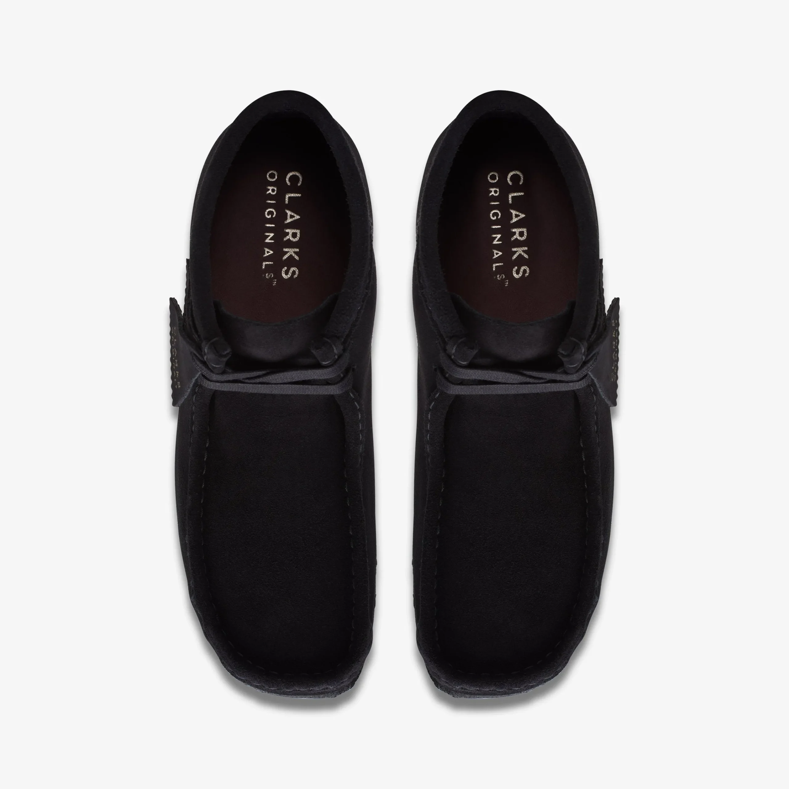 Clarks Wallabee Boot Black Suede Store