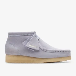Clarks Wallabee Boot Cloud Grey Suede Flash Sale