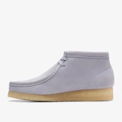 Clarks Wallabee Boot Cloud Grey Suede Flash Sale