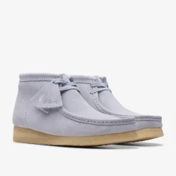 Clarks Wallabee Boot Cloud Grey Suede Cheap