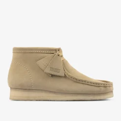 Clarks Wallabee Boot Maple Suede Flash Sale