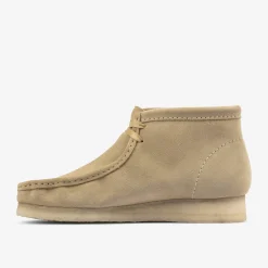 Clarks Wallabee Boot Maple Suede Flash Sale