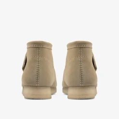 Clarks Wallabee Boot Maple Suede Flash Sale