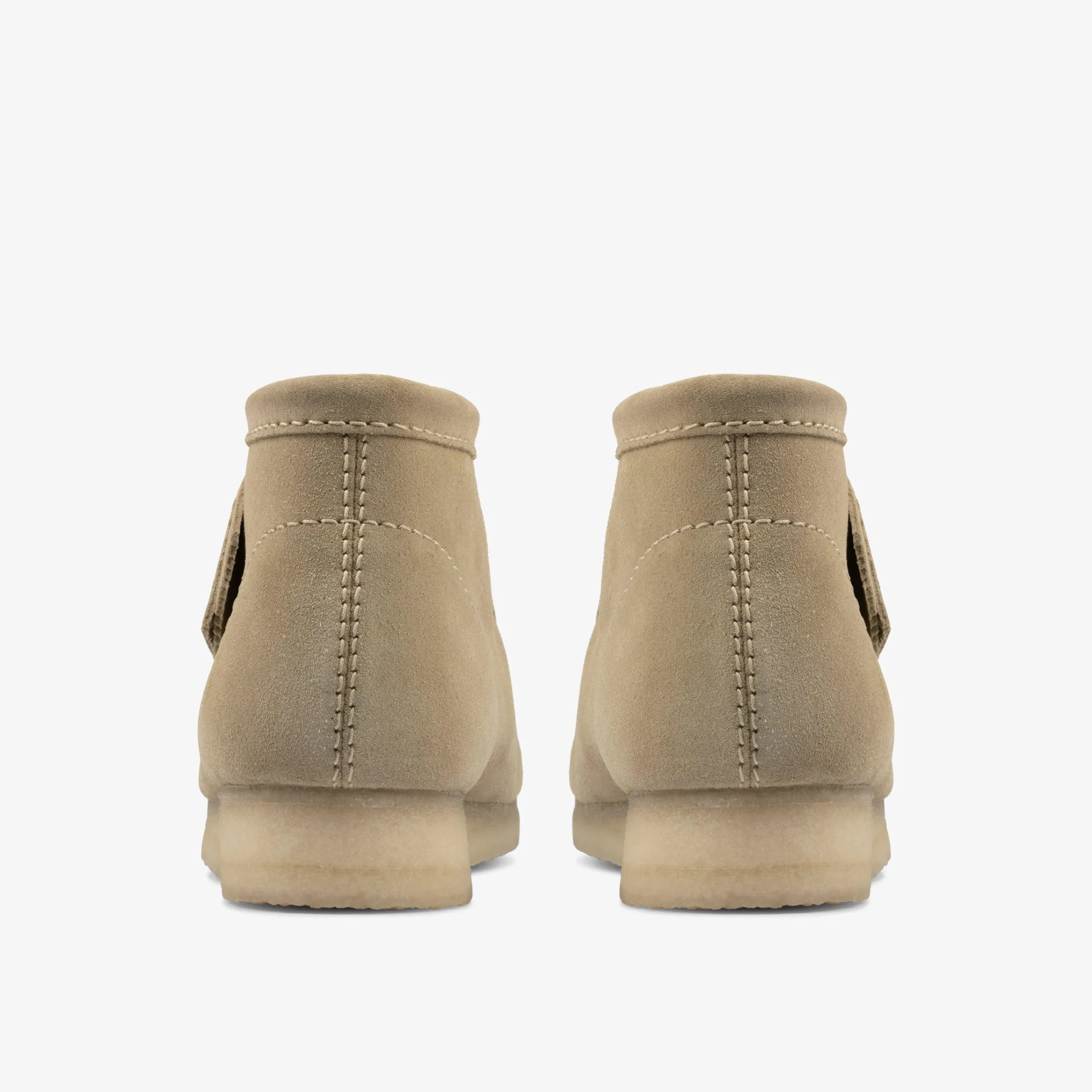 Clarks Wallabee Boot Maple Suede Flash Sale