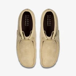 Clarks Wallabee Boot Maple Suede Flash Sale