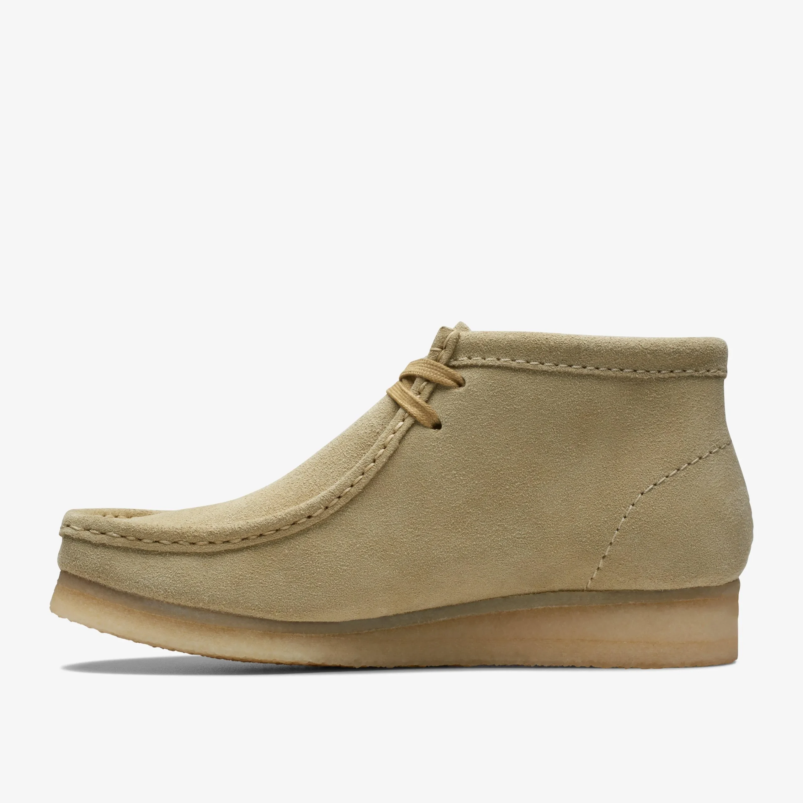Clarks Wallabee Boot Maple Suede Clearance