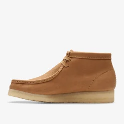 Clarks Wallabee Boot Mid Tan Leather Cheap